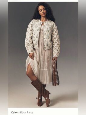 Anthropologie BLANKNYC Floral Jacket